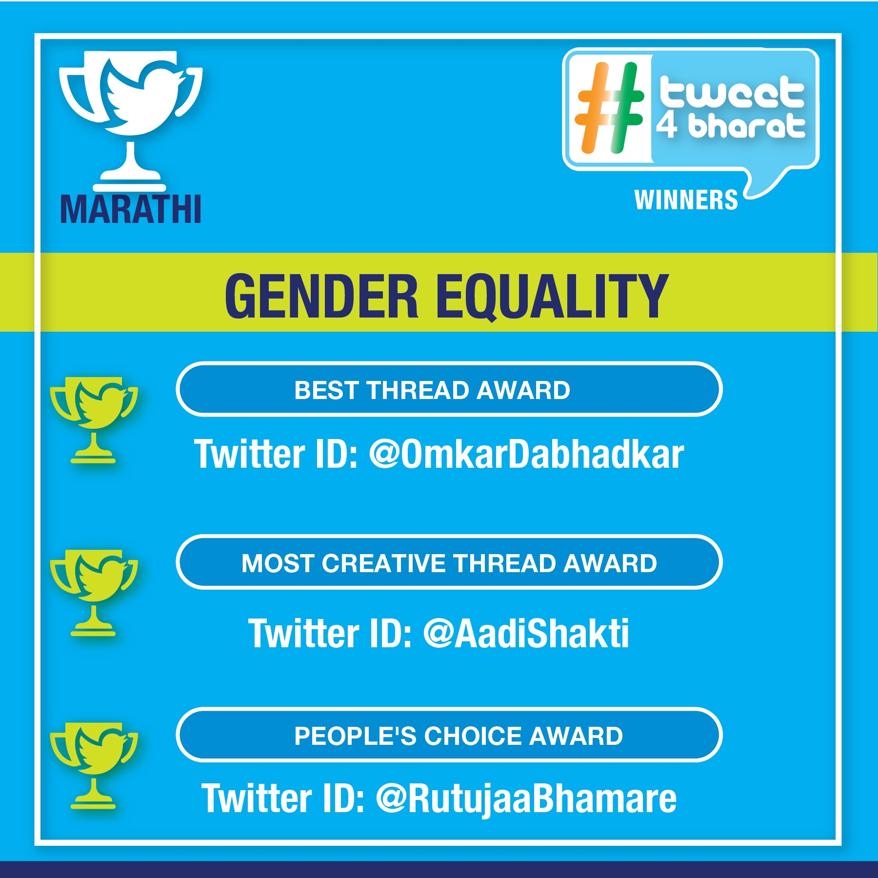 MARATHI- GENDER EQUALITY_