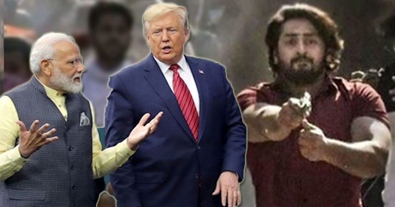 Delhi riots and Donald Tr Delhi riots and Donald Tr