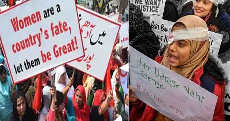Protest against Women's r Protest against Women's r