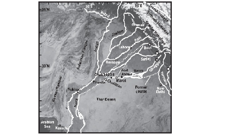 saraswati river chart _2&