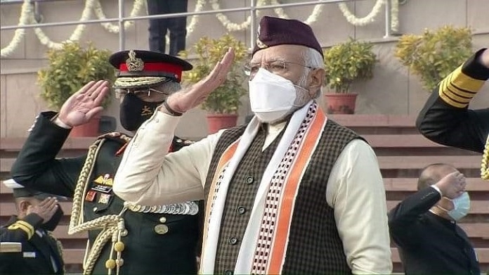 Narendra Modi Salute Narendra Modi Salute