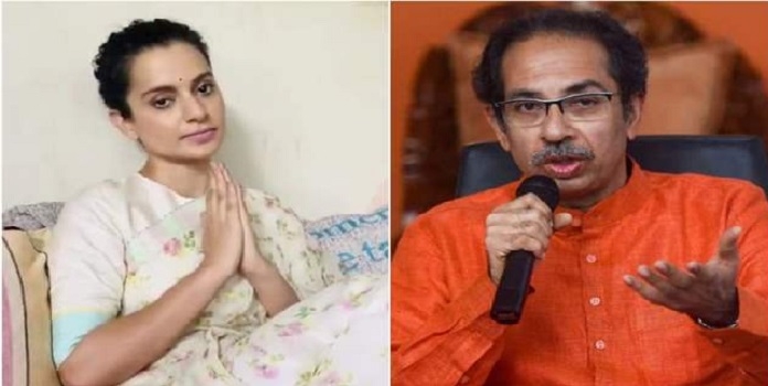 kangana ranaut and uddhav thackeray