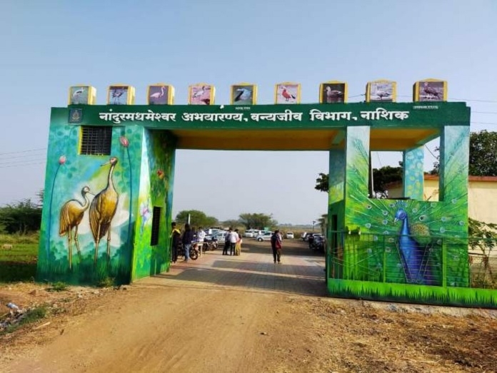 awarded 'Ramsar' Nandurmadhmeshwar Bird Sanctuary near Nashik