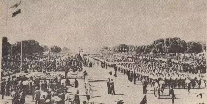 rss in 1963 republic day parade