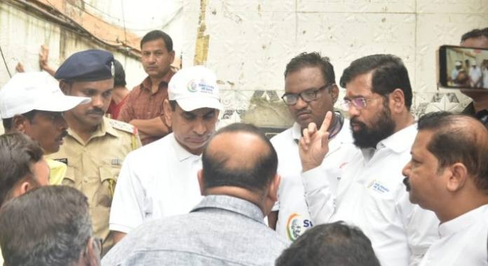 Maharashtra CM Eknath Shinde At Kurla