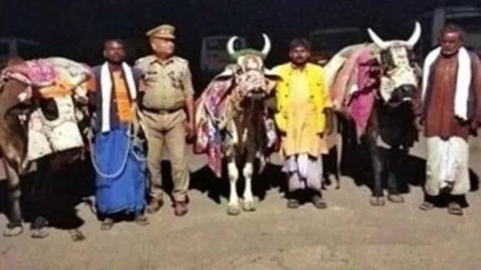 3-muslims-arrested-from-budaun-begging-in-hindu-sadhu-guise-nandi-darshan