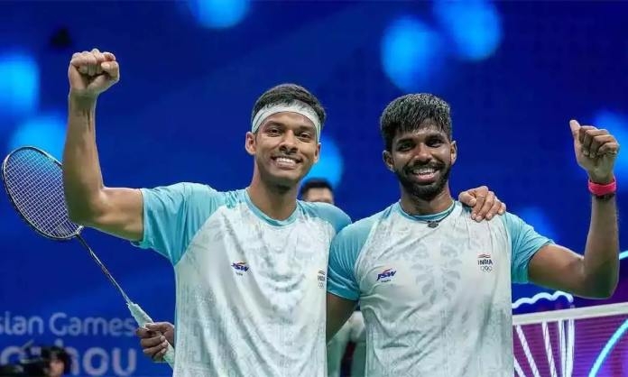 India Won Gold Medal In Badminton Men's Double