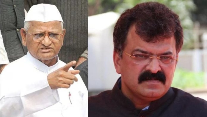 Anna Hazare on Jitendra Awhad