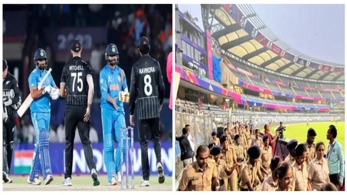 Mumbai police threatened IND VS NZ match Wankhede stadium 