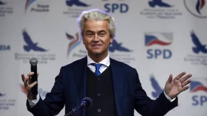 Dutch politician Geert Wilders shares missive for India after
