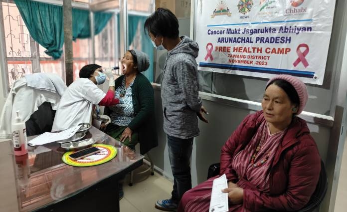 Article on Arunachal Government Cnacer Initiative 