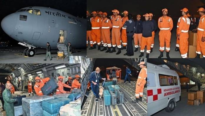 India's aid to Turkey and Syria through Operation Dost