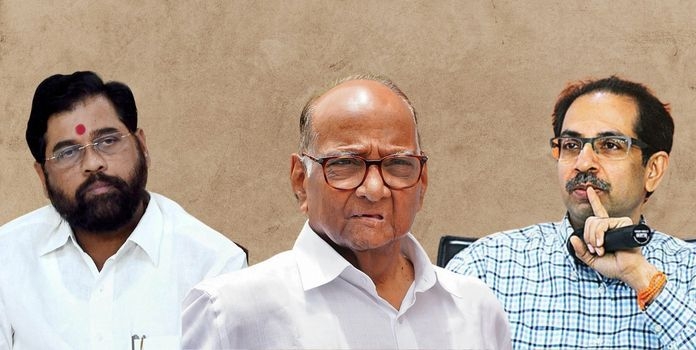 Uddhav Thackeray's situation because of Pawar