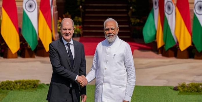 Chancellor Olaf Scholz urges Indian techies to work in Germany