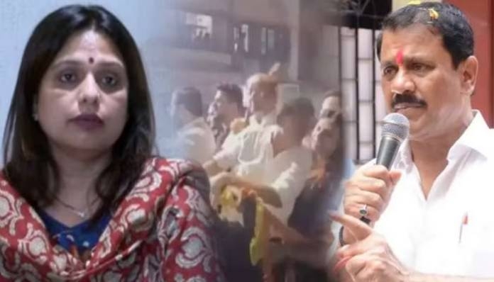 Prakash Surve on Sheetal Mhatre Viral Video