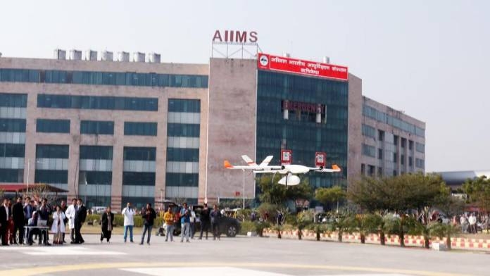 AIIMS Rishikesh conducts succesful trial of delivery of drugs via drones