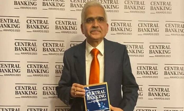 Shaktikanta Das received a great honor
