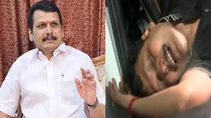 tamil-nadu-minister-v-senthil-balaji-arrested-in-note-for-job-scam-cries-chest-pain