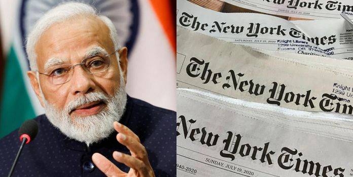 New York Times Analysed India PM Narendra Modi