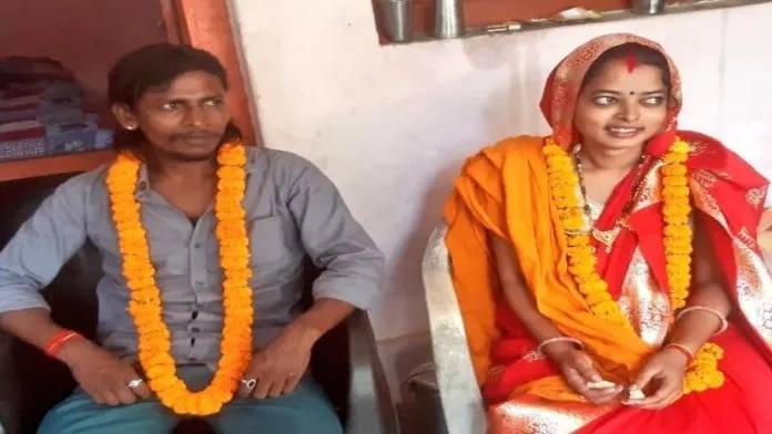 uttar-pradesh-farzana-became-saraswati-married-with-virendra-kashyap-in-hindu-temple