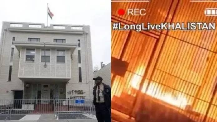 Indian Consulate In San Francisco Vandalised By Khalistan Supporters