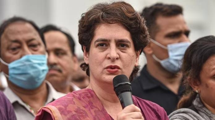 Indian Congress Leader Priyanka Gandhi 