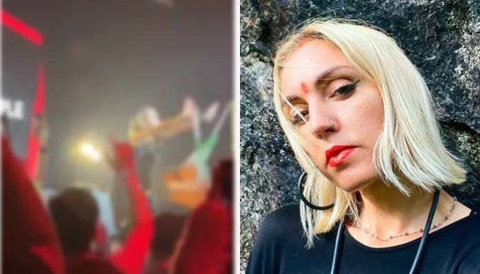 Ukrainian singer Uma Shanti booked in Pune for disrespecting Tricolour