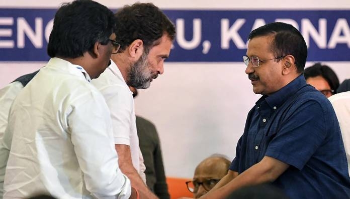 Congress dispute with Arvind Kejriwal