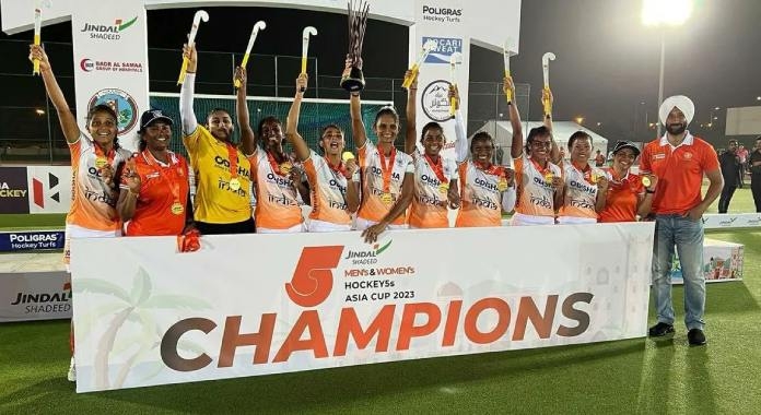 team-india-wins-inaugural-women-hockey-5s-asia-cup