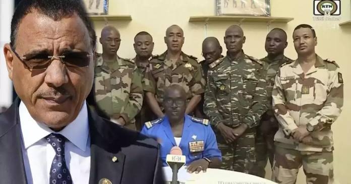 Mutinous soldiers claim to overthrow Niger’s president in military coup