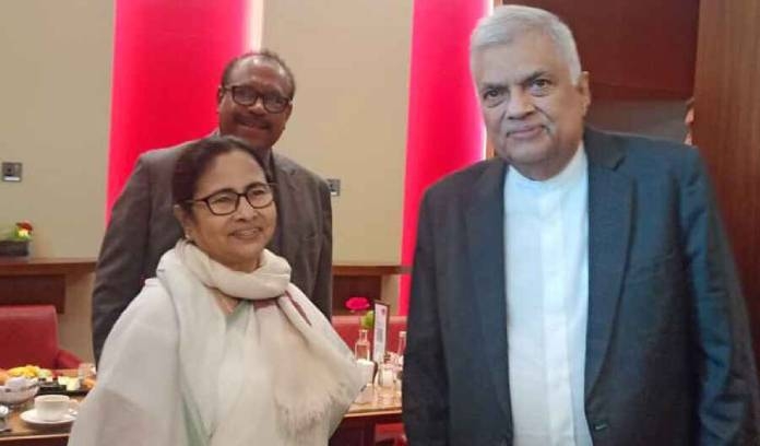 Mamata Banerjee Meets Ranil Wickremesinghe