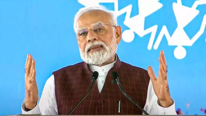 PM calls INDIA alliance anti-Hindu on Sanatan