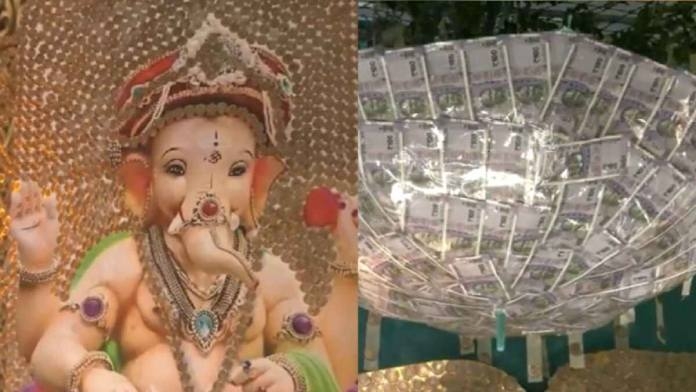 Bengaluru temple adorned with coins, currency notes worth Rs 2.5 cr