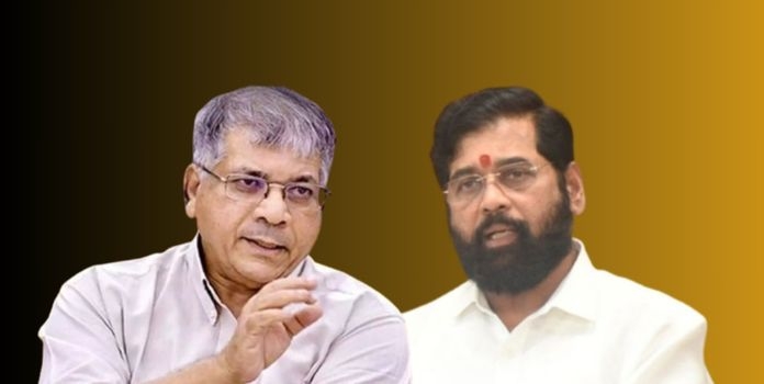 Prakash Ambedkar & Eknath Shinde