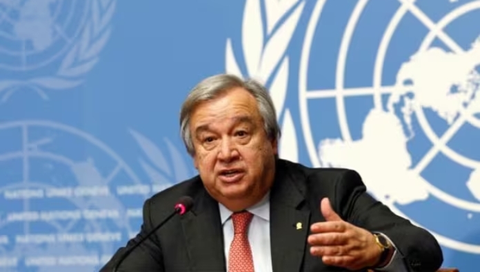 israel banned secretary general antonio guterres