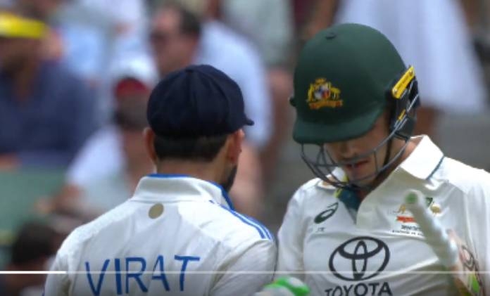 Virat Kohli and Sam Constas