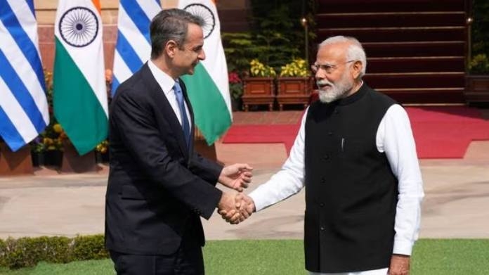 Prime Minister of Greece Kyriakos Mitsotakis on Bharat Tour