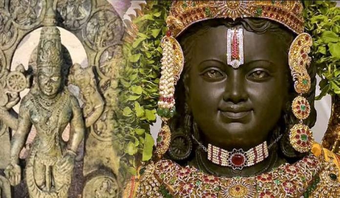 Ancient Vishnu idol similar to Ram Lalla