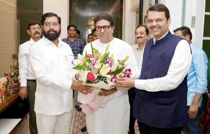 Shinde-Fadanvis & Raj Thackeray