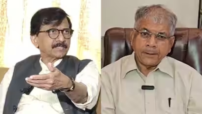 Sanjay Raut & Prakash Ambedkar