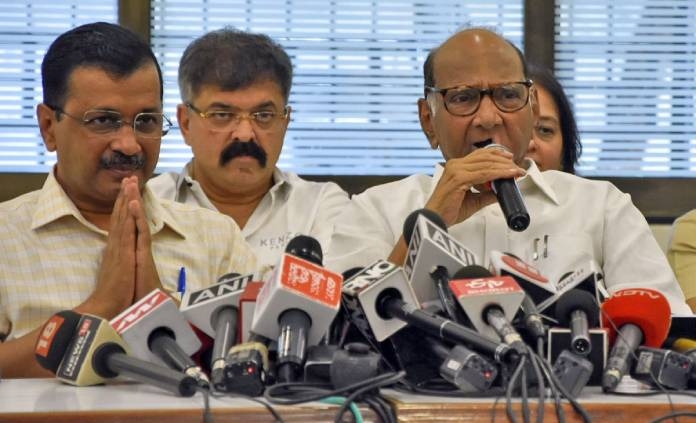 Sharad pawar on Arvind Kejriwal arrest