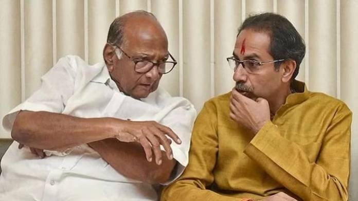 Sharad Pawar & uddhav Thackeray