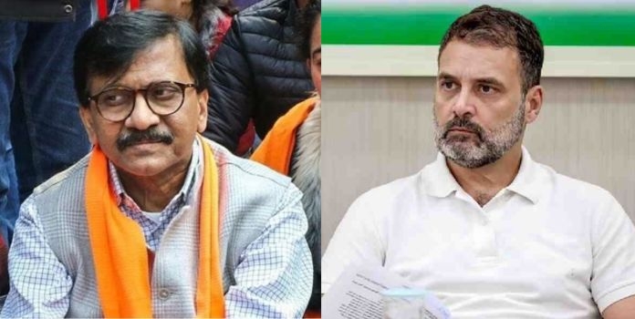 Sanjay Raut & Rahul Gandhi
