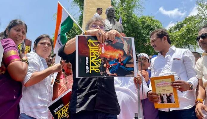  Jitendra Awhad insult Babasaheb Ambedkar