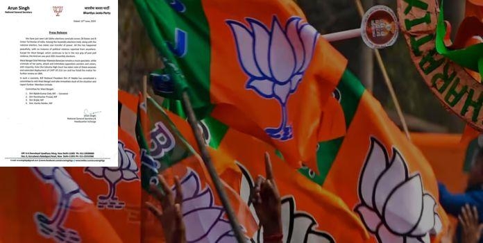 bjp violence committee