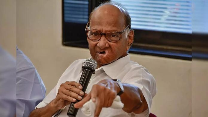 sharad pawar group eci letter