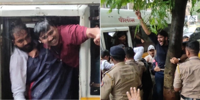 ABVP Protest in mumbai