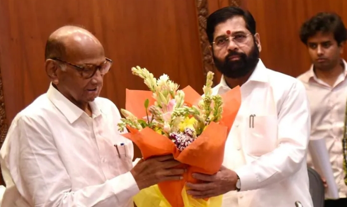 Sharad Pawar & Eknath Shinde