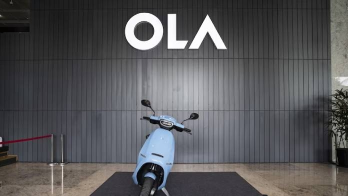 ola electric shares downfall