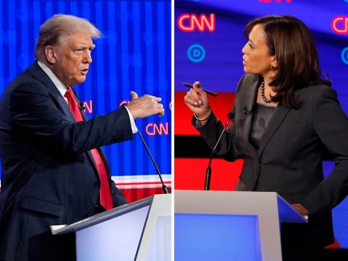 trump harris trump harris